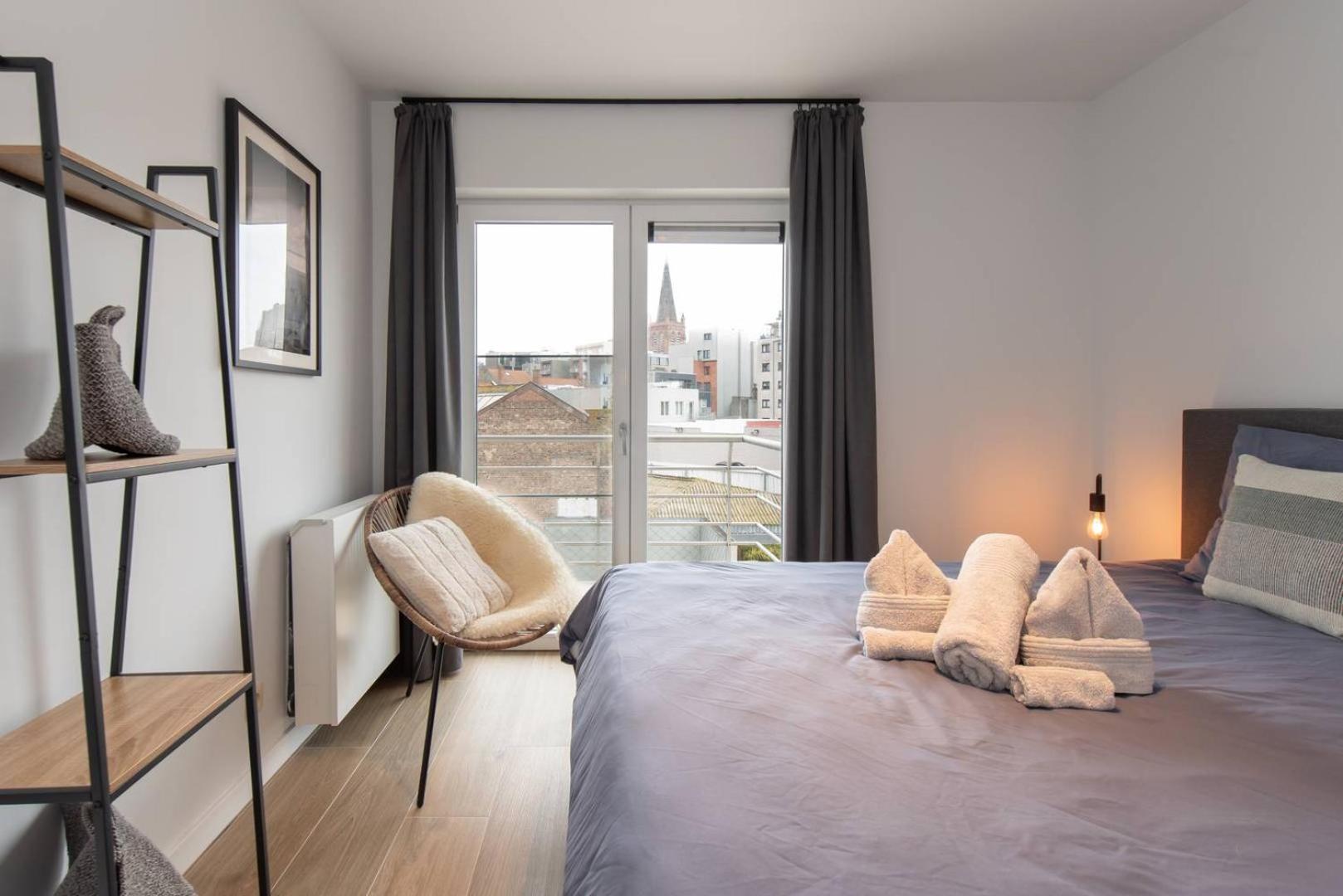 Luxueus, Ruim Appartement Op 350M Van Het Strand Остенде Экстерьер фото